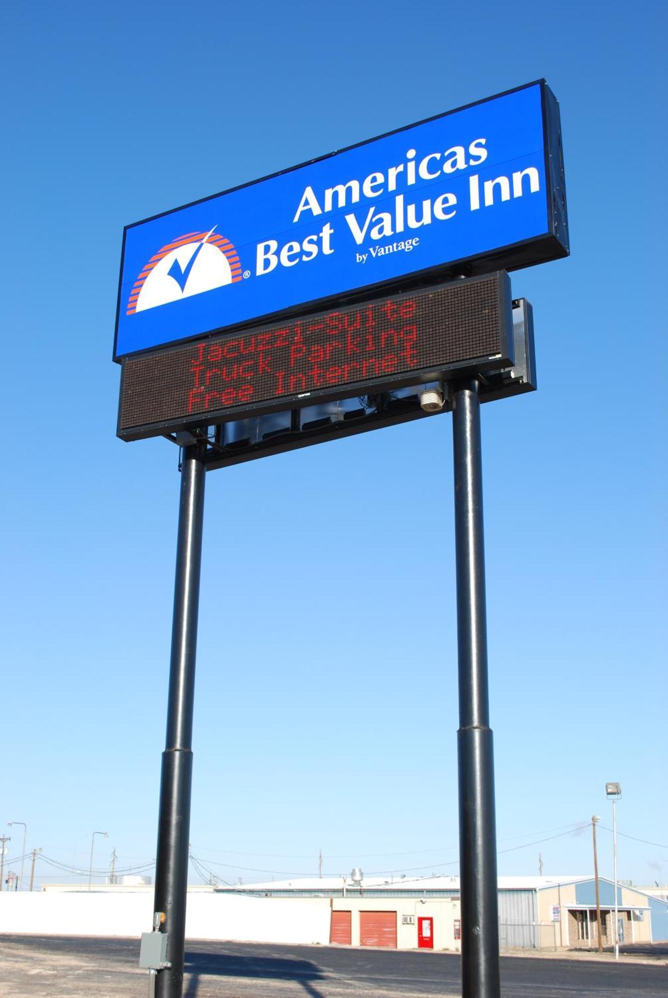 Americas Best Value Inn Lubbock East מראה חיצוני תמונה