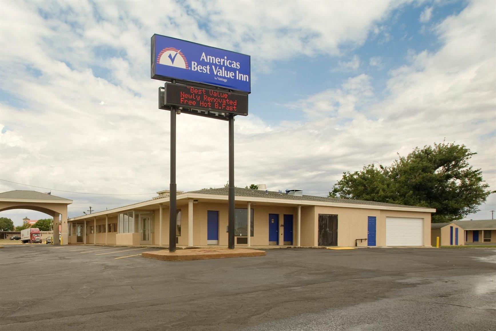 Americas Best Value Inn Lubbock East מראה חיצוני תמונה