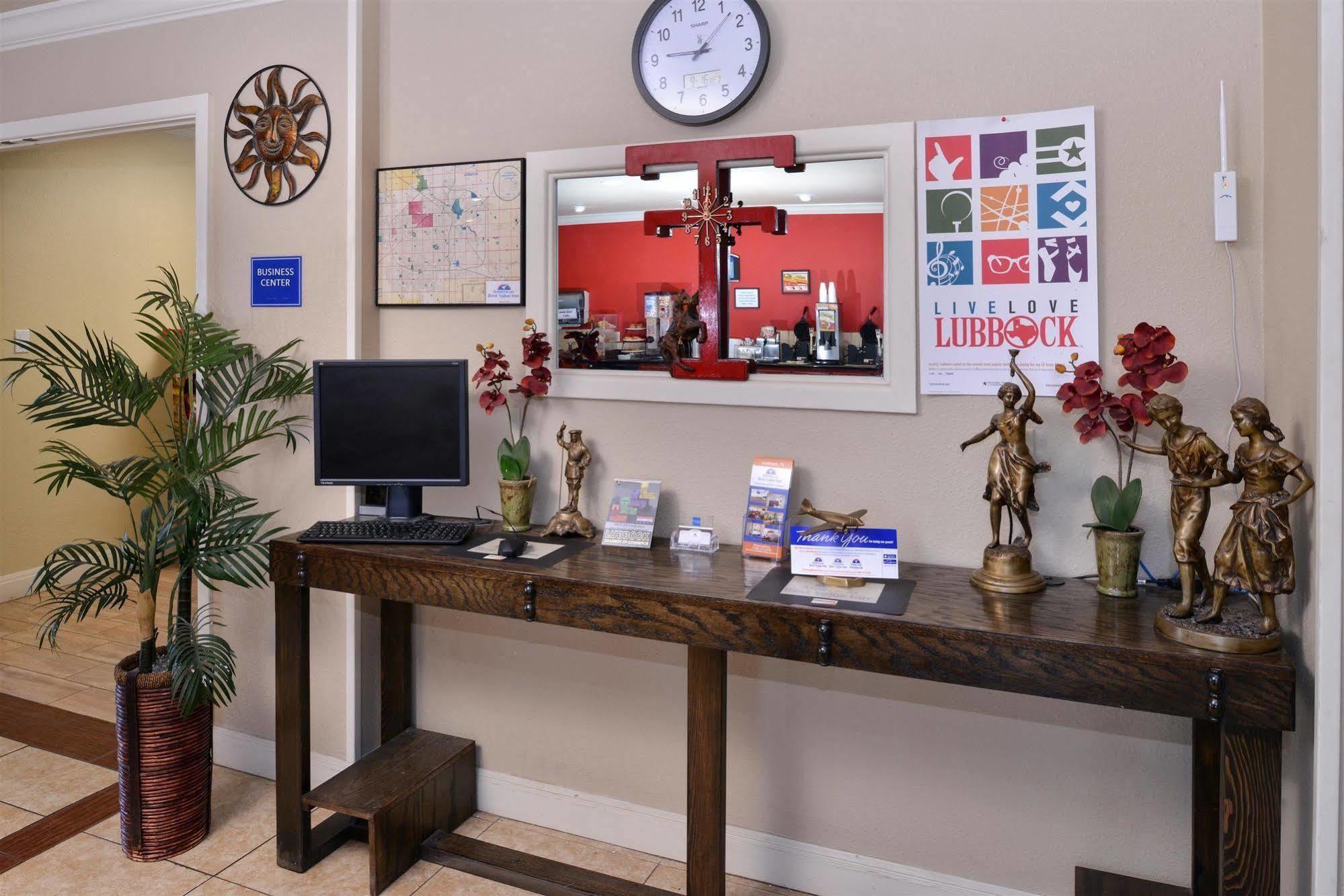 Americas Best Value Inn Lubbock East מראה חיצוני תמונה